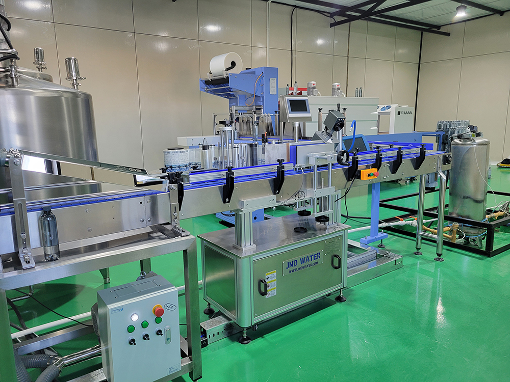 Glass Plastic Round Bottle Sticker Labeling Machine