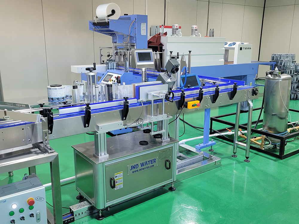 Glass Plastic Round Bottle Sticker Labeling Machine