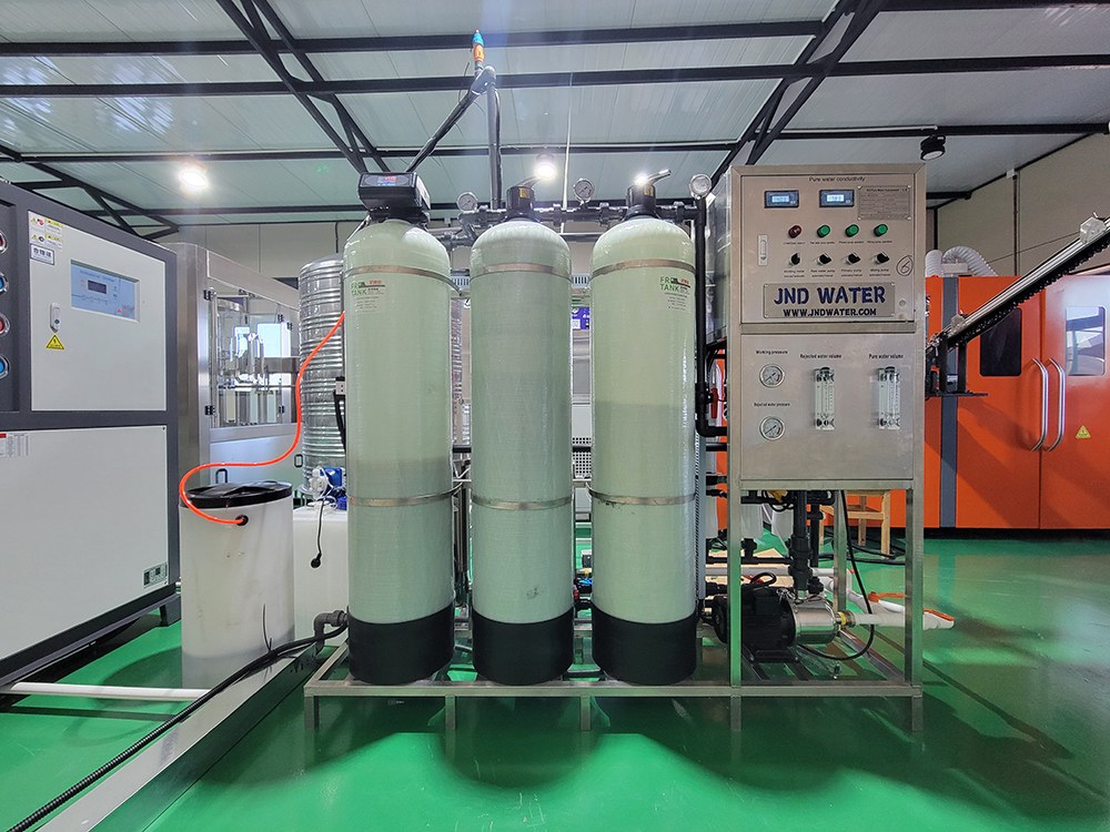 Pure Water Commercial RO Treatment Equipment JNDTECH 1-10 Tons
