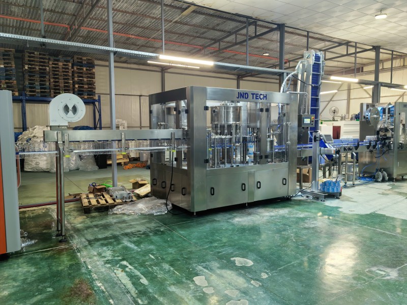 Bottled Water Filling Line in Albania | JNDTECH 2000-3000 BPH