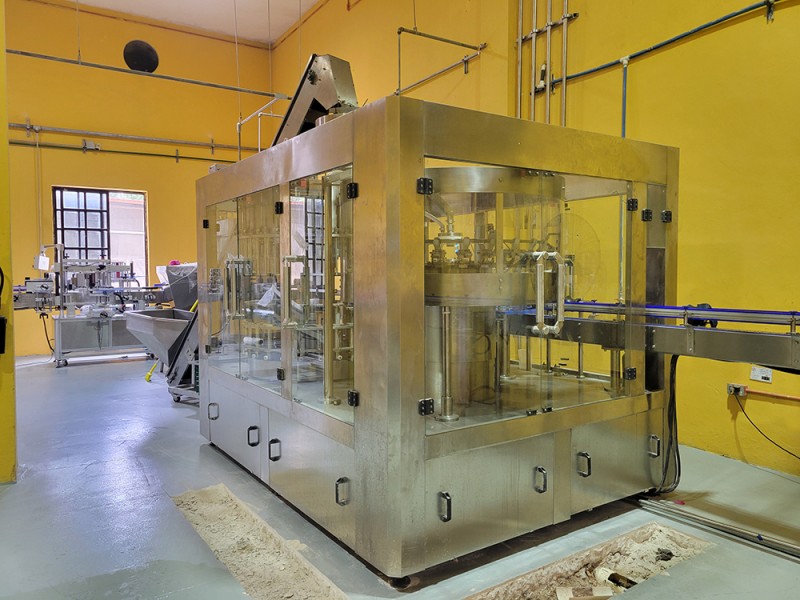 glass bottle filling machine jndtech