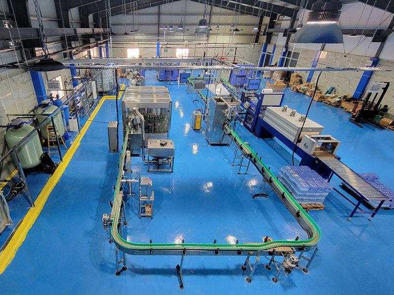 Bottled Mineral Pure Water Filling Line in Jordan | JNDTECH 6000-8000 BPH